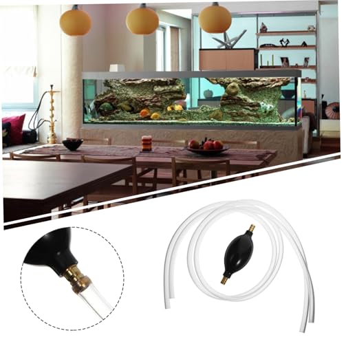 DECHOUS Oil Sucker Siphon Pump Manual Transfer Hose for Car Truck Lightweight and Siphon Kit for Effortless Liquid Transfer for Fish Water Changing
