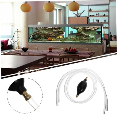 DECHOUS Oil Sucker Siphon Pump Manual Transfer Hose for Car Truck Lightweight and Siphon Kit for Effortless Liquid Transfer for Fish Water Changing