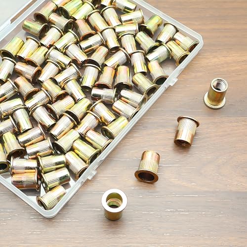 65 Pcs 5/16-18 Rivet Nut, Zinc-Plated Carbon Steel - size: 5/16-18 (65 Pcs)