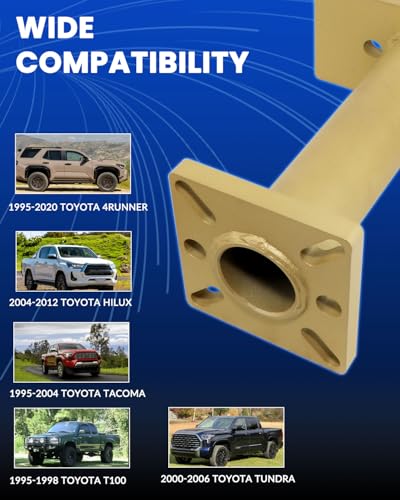 DPTOOL Rear Axle Bearing Puller Removal Install Tool Kit for Toyota | ABS Tone Ring Tool 40mm Bearing Driver with Adapter Plate for 4Runner Hilux Tacoma T100 Tundra