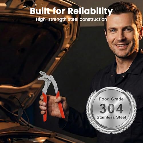 Automotive Clip Removal Tool & Trim Removal Pliers, Multi-Functional Heavy Duty Car Fastener Remover for Door Panels, Trim Clips, Damage-Free Disassembly (1 PCS) - color: 1 Pcs