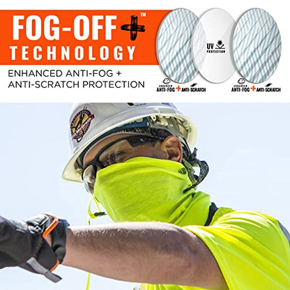 Ergodyne Skullerz DAGR Anti Scratch Safety Glasses, Anti-Fog, ANSI z87.1 - color: In/Outdoor Lens