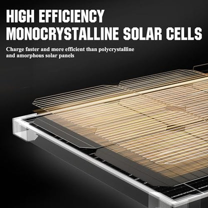 SUNAPEX 50W Solar Panel Kit 12V Solar Battery Charger Maintainer | IP67 Waterproof,Solar Trickle Charger, With Smart Charge Controller for Car, Motorcycle, Boat, Marine, RV, Trailer, Truck - size: 50W - Standard