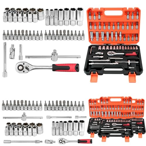899/52pcs Professional Tool Set, Multi-functional Toolbox, Portable Design, For Home And Car Repair, A Tool Set For Enthusiasts And Professionals, A Gift For Friends, Local Shipping (52R) - color: 52r