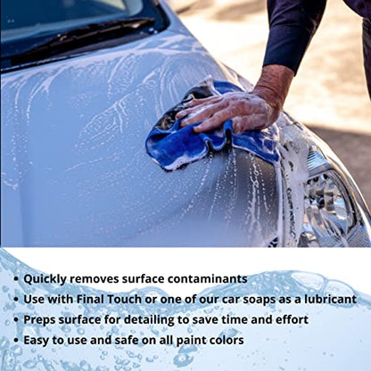 Ragnify Clay Towel Auto Detailing Scratch Free and Paint Safe fine Grade Clay Bar Cloth for Car Detailing, Polishing and Removing Paint Contaminants (Blue Regular) - color: Blue Regular