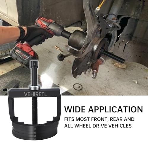 Master Wheel Bearing and Hub Removal and Installation Tool Kit Wheel Bearing Puller Remover and Installer Tool Set Fits Most Front, Rear and All Wheel Drive Vehicles