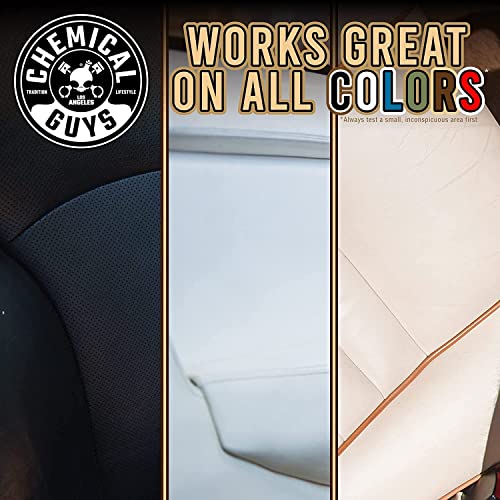 Chemical Guys, Leather Cleaner & Conditioner Kit for Cars & Home, 2 x 16 oz | Two-step kit cleans then conditions seats, furniture, bags and boots, pH-balanced for natural and sealed leather - style: 16 Fl Oz KIT