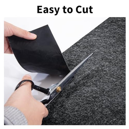 MABOZOO Garage Floor Mat 8.8 x22 Ft, Extra Large Garage Carpet Rug, Reusable Absorbent Oil Spill Mat, Washable Parking Flooring Rug for Under Car, Protects from Spills, Drips and Stains - size: 8'10''x22'