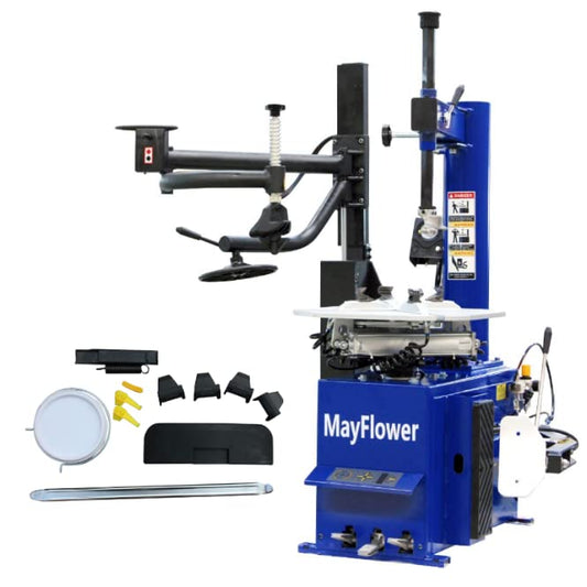 Mayflower - Automatic Assist Arm Tire Changer Wheel Changers Machine Rim Clamp 960 Bead Blaster / 1 Year Full Warranty