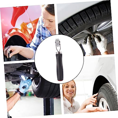 Tire Compaction Roller for Car Repair Black Tire Stitch Wheel High Temperature Resistance Lightweight Portable and Sealing Performance - color: Black