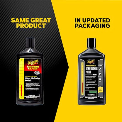 Meguiar's M20508 Mirror Glaze Ultra Finishing Polish -8 Oz Bottle - size: 8 Oz, style: Finishing Polish
