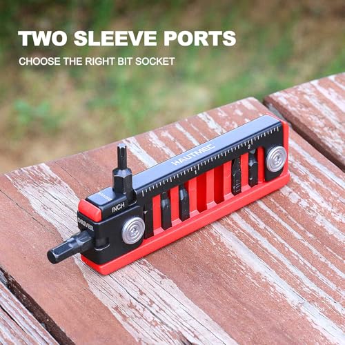HAUTMEC 7 IN 1 Bike Multitool with Hex Wrenches, Screwdrivers, Ruler, Joint Levers for Bike Repair Tool Kit HT0420 - color: 7-in-1 Mini