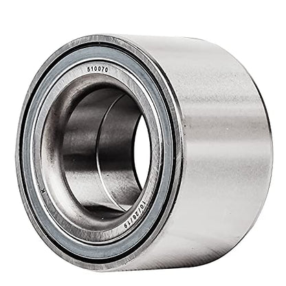 Detroit Axle - 510070 Press-On Front Wheel Bearing Replacement for Toyota Celica (2000-2005) Corolla (2003-2019) MR2 Spyder (2000-2005) Prius (2001-2003) Pontiac Vibe (2003-2010) Scion tC (2005-2010) - size: 510070/Single