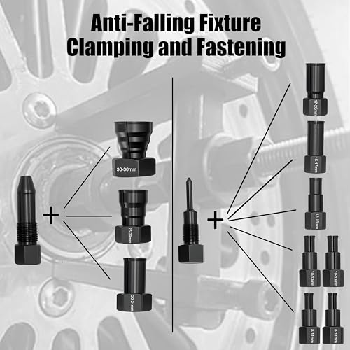 SGT Premium 14‑Piece Blind Hole Bearing Puller Set Internal Bearing Extractor Kit with Slide Hammer, Expandable Collets & Carry Case for Automotive Mechanical Repair Tools