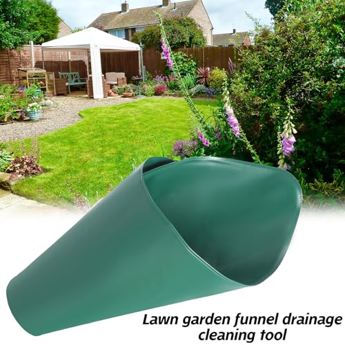 Oil Funnel Flexible Funnels for Automotive Use Reused Foldable Multi-Purpose Use Oil Change Draining Tool Spill-Free Guide Tool Draining for Trucks Motorcycles, 14.5× 6.7 × 0.03 inches