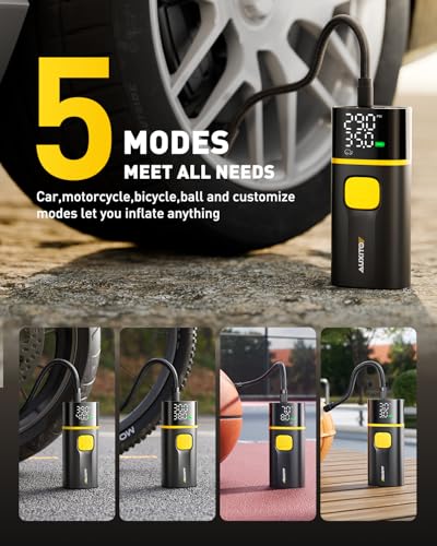 AUXITO Tire Inflator Portable Air Compressor - size: 7800mAh