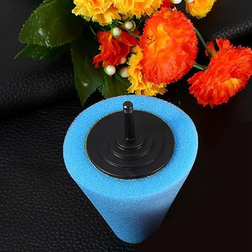 Foam Polishing Buffing Pad Kit for Versatile Wheel Polishing - Power Drill Accessory for Cars, Boats & Motorcycles
