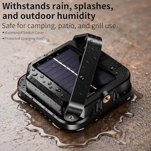 Ultra-Bright Magnetic Grill Lights for Outdoor Grill, Rechargeable Grill Light Waterproof BBQ Light for Grill, 360° Rotate Camping Lights, BBQ Accessory Gift for Men