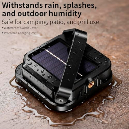 Ultra-Bright Magnetic Grill Lights for Outdoor Grill, Rechargeable Grill Light Waterproof BBQ Light for Grill, 360° Rotate Camping Lights, BBQ Accessory Gift for Men