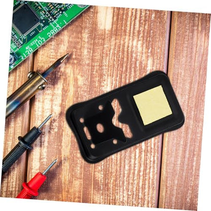 Electronics Soldering Iron Stand with - Metal Holder and Sponge for Projects for Hobbyists and Professionals Electronics Repair and Workshops