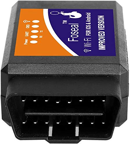 Foseal OBD2 Scanner, WiFi Car Code Reader Check Engine Light Diagnostic Scan Tool for iOS and Android