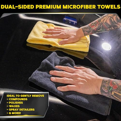 Meguiar's X2025 Supreme Shine Microfiber Towels -6 Pack - size: 6 Microfiber Towels