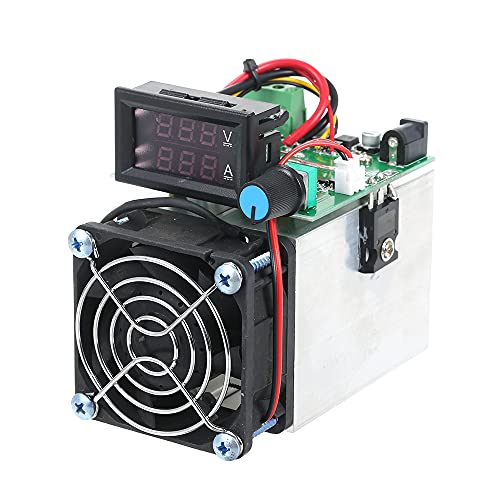 12V 100W Electronic Load Discharge Tester - Digital Battery Capacity Tester Module with Constant Current Functionality for Accurate Battery Performance Assessment
