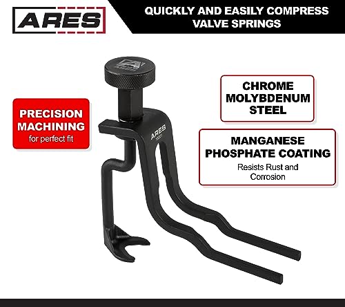 ARES 15001 - Valve Spring Compressor for Ford - Compresses Valve Springs for Ford 3-Valve 4.6-Liter, 5.4-Liter, and 6.8-Liter Engines - Service Camshafts, Valve Springs, Valve Seals, Retainers