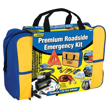 Performance Tool 60220 Premium Roadside Emergency Kit With Jumper Cables - style: Premium Emergency Kit