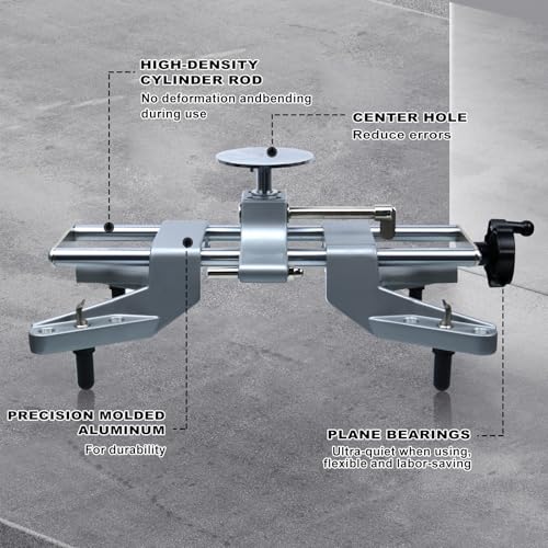 Wheel Clamp & Magnetic Adapter 3PCS Wheel Alignment Tool for Precise Camber Caster Gauges Fits for 11-25" Rims Camber Alignment Tool Universal Tire Repair Tool