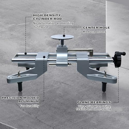 Wheel Clamp & Magnetic Adapter 3PCS Wheel Alignment Tool for Precise Camber Caster Gauges Fits for 11-25" Rims Camber Alignment Tool Universal Tire Repair Tool