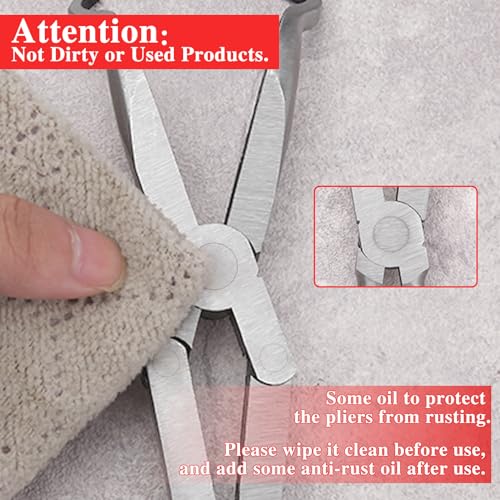 13 Inch Long Reach XL Pivot Ring Nose Pliers with Serrated Jaw for Hard to Reach Spaces - style: Ring Nose