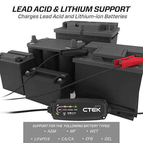CTEK 40-658 NXT 5 Fully Automatic 4.3 amp Battery Charger and Maintainer 12V