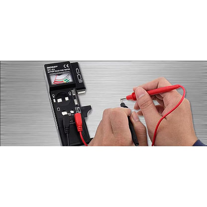 KOCKAFEJ Universal Battery Bulb and Fuse Tester 3 in 1 Batteries Checker for 1.5V 9V and Auto Household Bulbs and Fuses