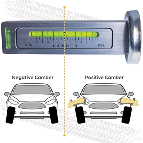 Camber Alignment Tool - Magnetic Wheel Alignment Gauge for Precise Adjustments