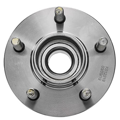 Detroit Axle - Pair Rear Wheel Bearing Hubs for 1997-2002 Mercury Villager Nissan Quest 2 Wheel Hub Bearings Assembly 1998 1999 2000 2001 Replacement - style: 512219 x2/Pair