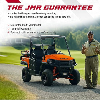 JMR 12V Battery Charger for Kubota, 12V Cig. Port, Add Lithium Mode | Trickle Charger Conditioner Maintainer For RTV SIDEKICK B BX K KX L LX M MX U SCL SVL SSV R All Models - size: Add Lithium Mode