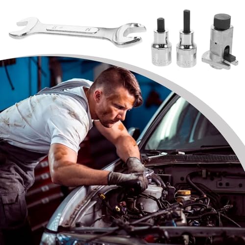 TIDTALEO 4pcs Set Ball Joint Separator and Shock Absorber Expander Tool Kit Made of Alloy Steel for Automotive Repair and Disassembly Suitable for Mechanics and DIY Enthusiasts