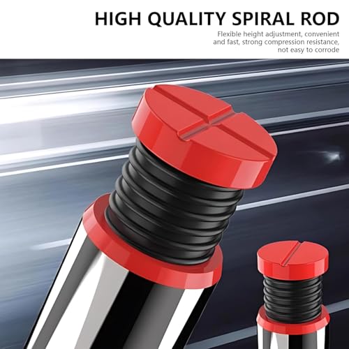 Hydraulic Welded Bottle Jack, Welded Hydraulic Car Bottle Jack Red Heavy Duty Bottle Jacks for Auto Repair House Lift (10T)