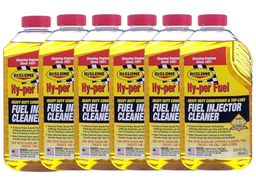 Rislone Fuel Injector Cleaner with Upper Cylinder Lubricant - 32 oz - style: 6 Pack