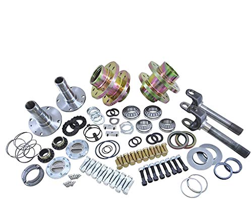 Yukon Gear & Axle (YA WU-07) Spin Free Locking Hub Conversion Kit for Jeep TJ/XJ/YJ Dana 30 Differential - style: Jeep TJ/XJ/YJ Dana 30 & Dana 44 27-Spline