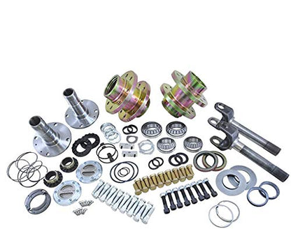 Yukon Gear & Axle (YA WU-07) Spin Free Locking Hub Conversion Kit for Jeep TJ/XJ/YJ Dana 30 Differential - style: Jeep TJ/XJ/YJ Dana 30 & Dana 44 27-Spline