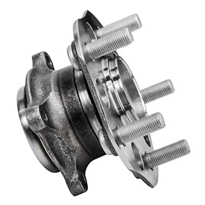 Detroit Axle - Pair Rear Wheel Bearing and Hub Assembly for Honda Odyssey 5 Lugs w/ABS 2011 2012 2013 2014 2015 2016 2017 512366 - style: 512366 x2/Pair