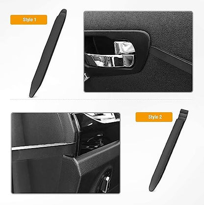 GOOACC 5 PCS Nylon Auto Trim Removal Tool Kit No-Scratch Removal Tool Kit for Car Clip Panel & Audio Dashboard Dismantle Black - color: Black, size: 5Pcs