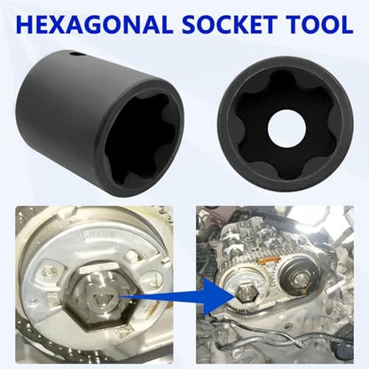ZKTOOL Engine Locking Timing Tool fit for Porsche MACAN 3.0DS 3.0S 3.6L Turbo Cayenne Panamera 3.0T Engine, PM# 9861, 9863. Engine Timing Tools Kit.