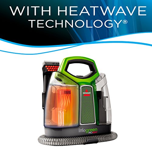 Bissell Little Green Original ProHeat Machine - Portable Carpet & Upholstery Steam Cleaner
