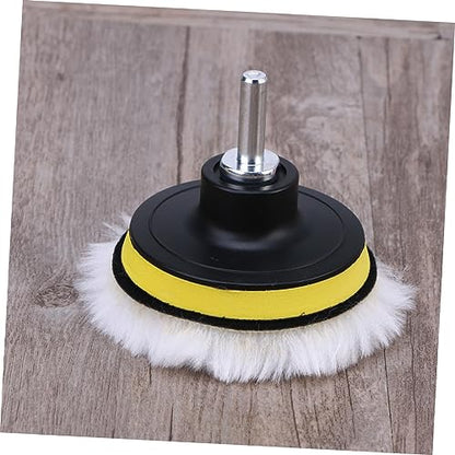 Luxshiny 25pcs Car Buffing Pads Kit Auto Paint Polishing Disc Wool Discs Set Car Detailing Bars Auto Detailing Kit