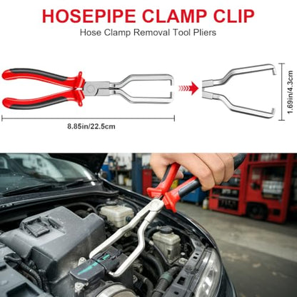 Upgrade Hose Clamp Kit for Water Hose and Coolant Radiator Heater | Automotive Hose Repair and Replacement