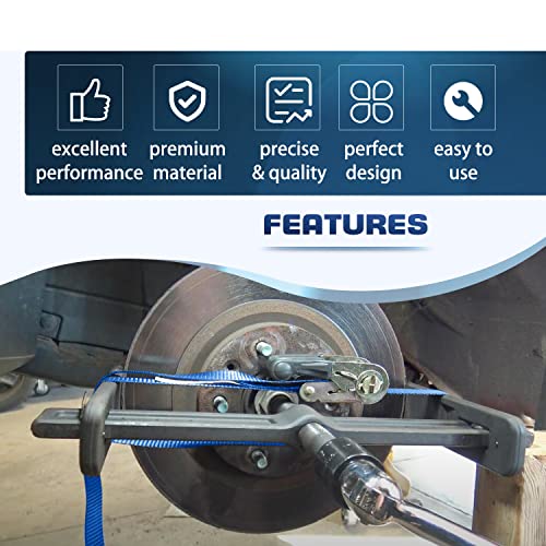 6980 Brake Drum and Rotor Puller Brake Hub Puller for Removing Brake Drums, Rotors, Drive Wheels, Gears, Flywheels, and Pulleys #717-6980