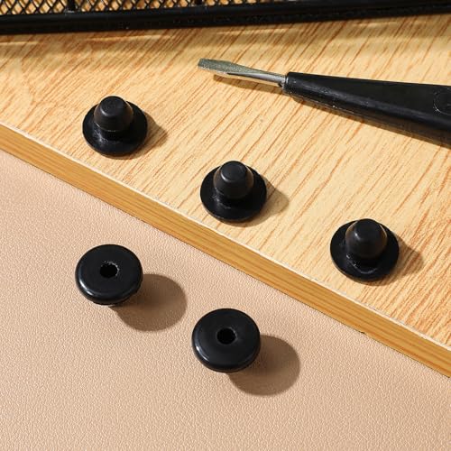 Ipetboom 5Pcs Rubber Floor Jack Plugs Oil Filler Plug Hydraulic Filler Bung Replacement for Hydraulic Horizontal Jack Accessories